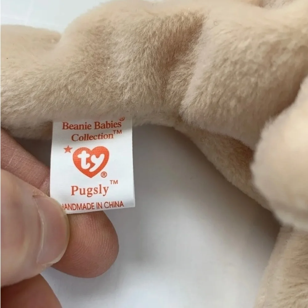 Vintage 1996 Pugsly Beanie Babies